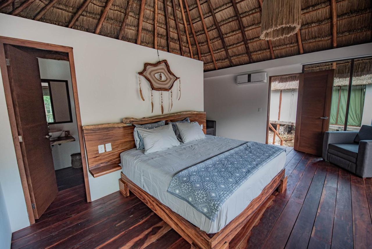 Zamna Eco-Lodge Tulum Bagian luar foto