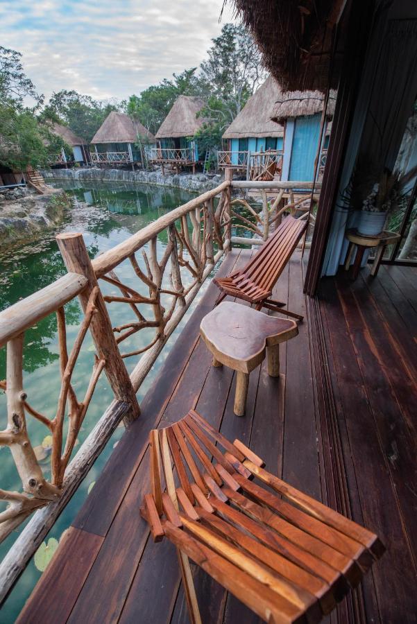 Zamna Eco-Lodge Tulum Bagian luar foto
