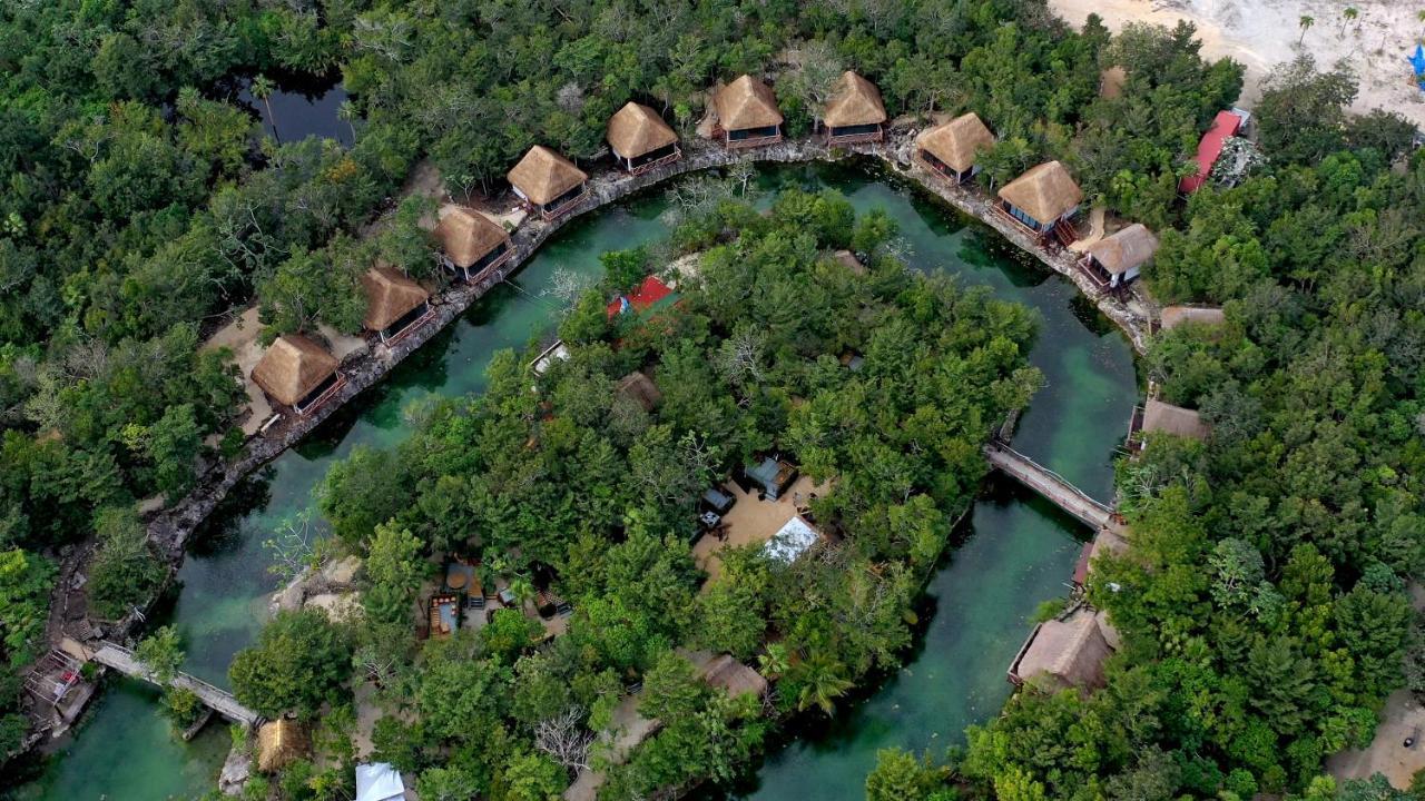 Zamna Eco-Lodge Tulum Bagian luar foto