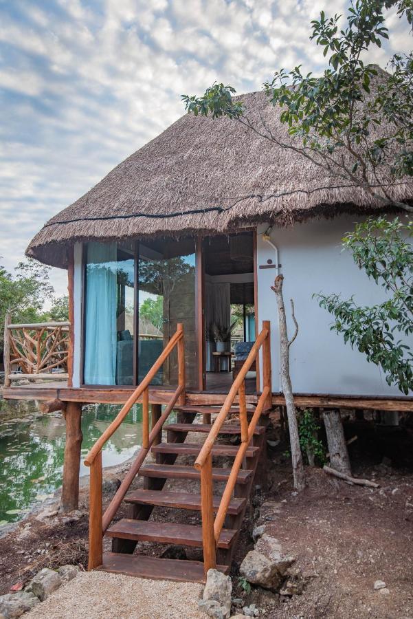Zamna Eco-Lodge Tulum Bagian luar foto