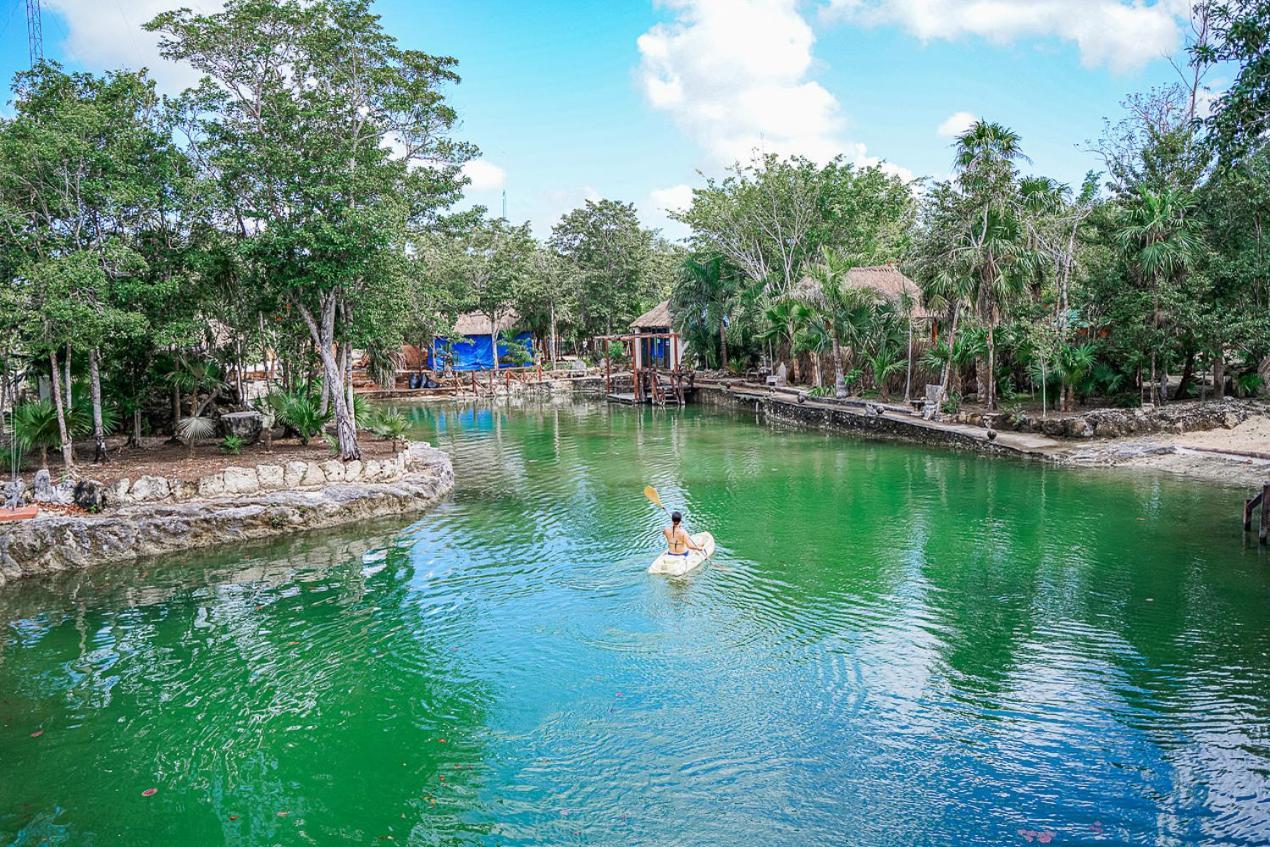 Zamna Eco-Lodge Tulum Bagian luar foto