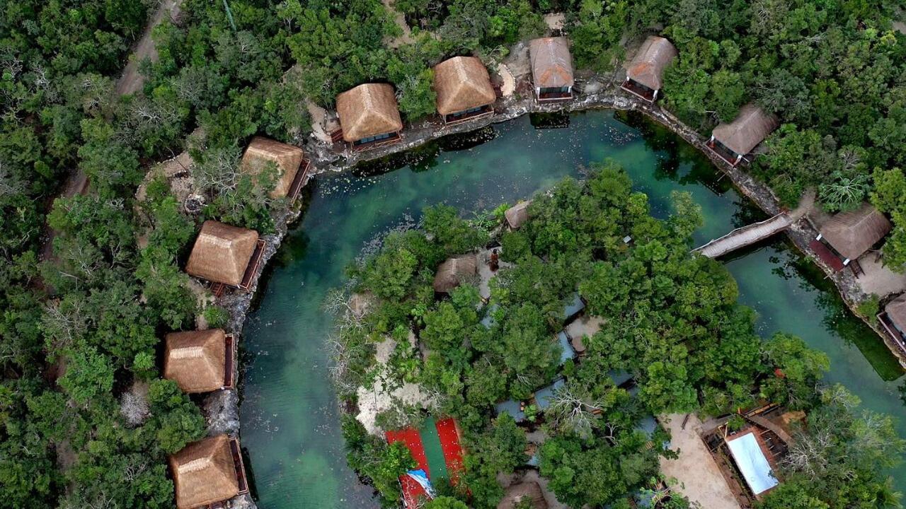 Zamna Eco-Lodge Tulum Bagian luar foto