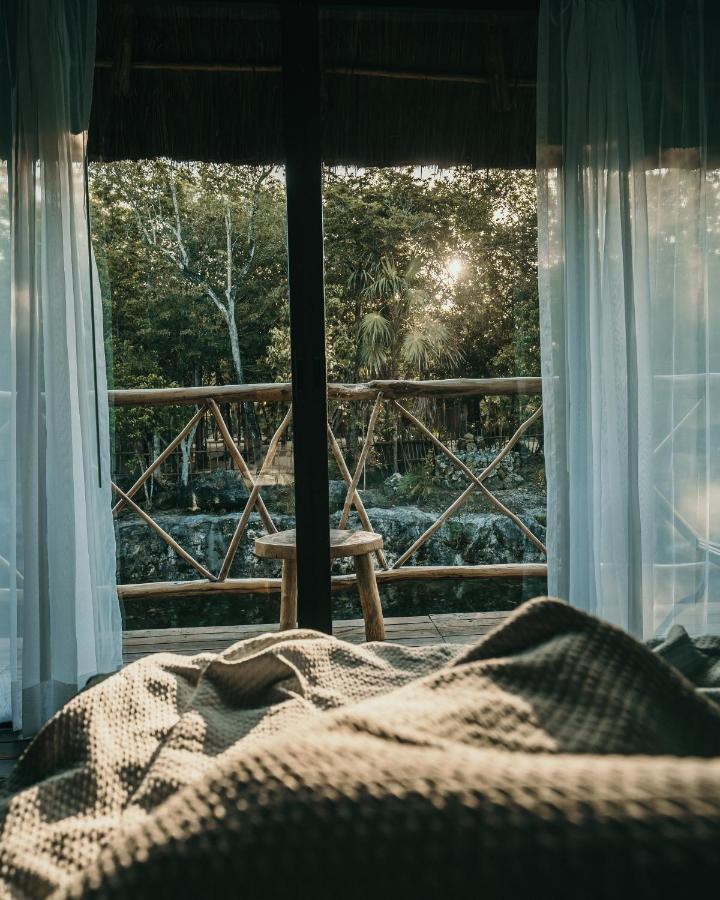 Zamna Eco-Lodge Tulum Bagian luar foto
