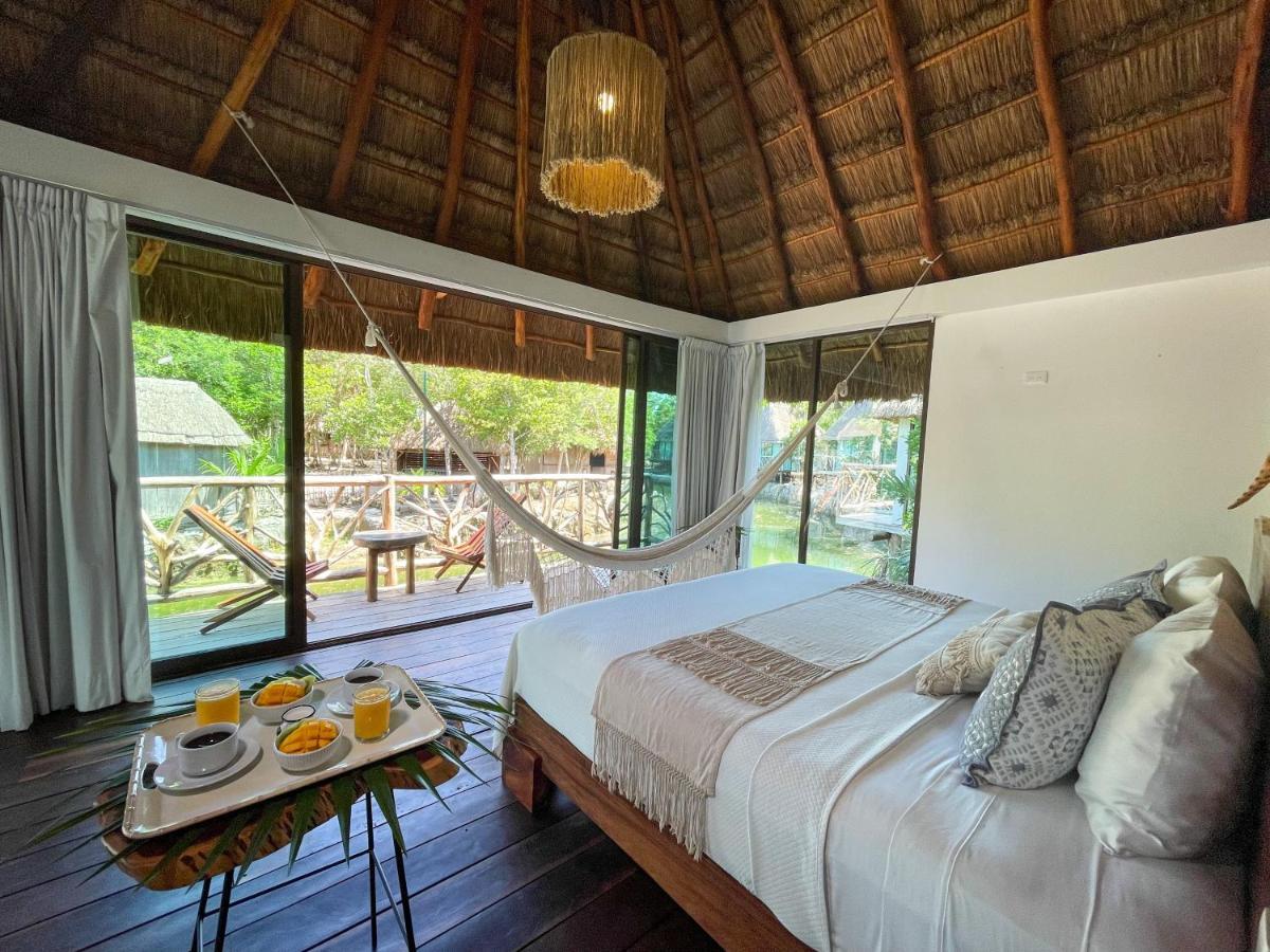 Zamna Eco-Lodge Tulum Bagian luar foto