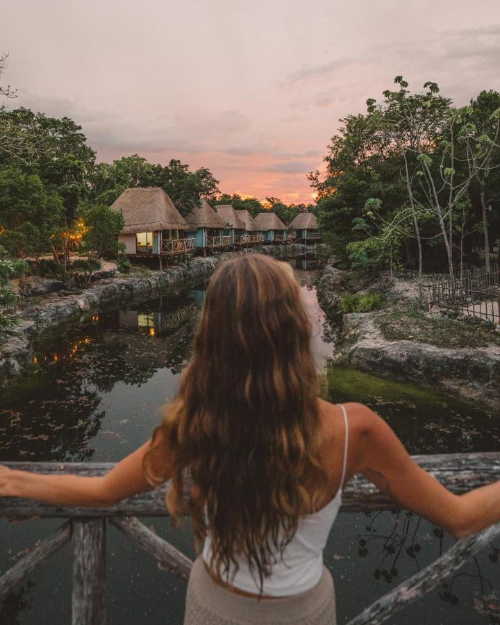 Zamna Eco-Lodge Tulum Bagian luar foto