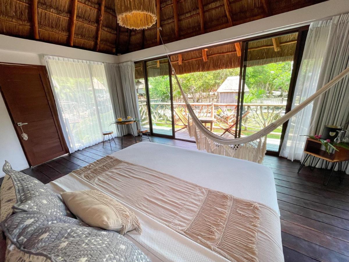 Zamna Eco-Lodge Tulum Bagian luar foto